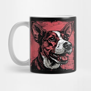 Retro Art Basenji Dog Lover Mug